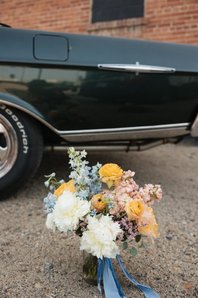 Modern Editorial Wedding Photos in Downtown Saskatoon