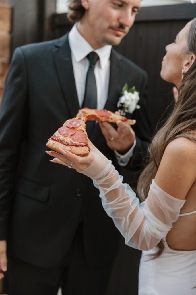 couple posing for wedding photos in saskatchewan - ninth avenue studios
