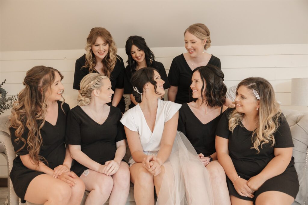 bridesmaid photos